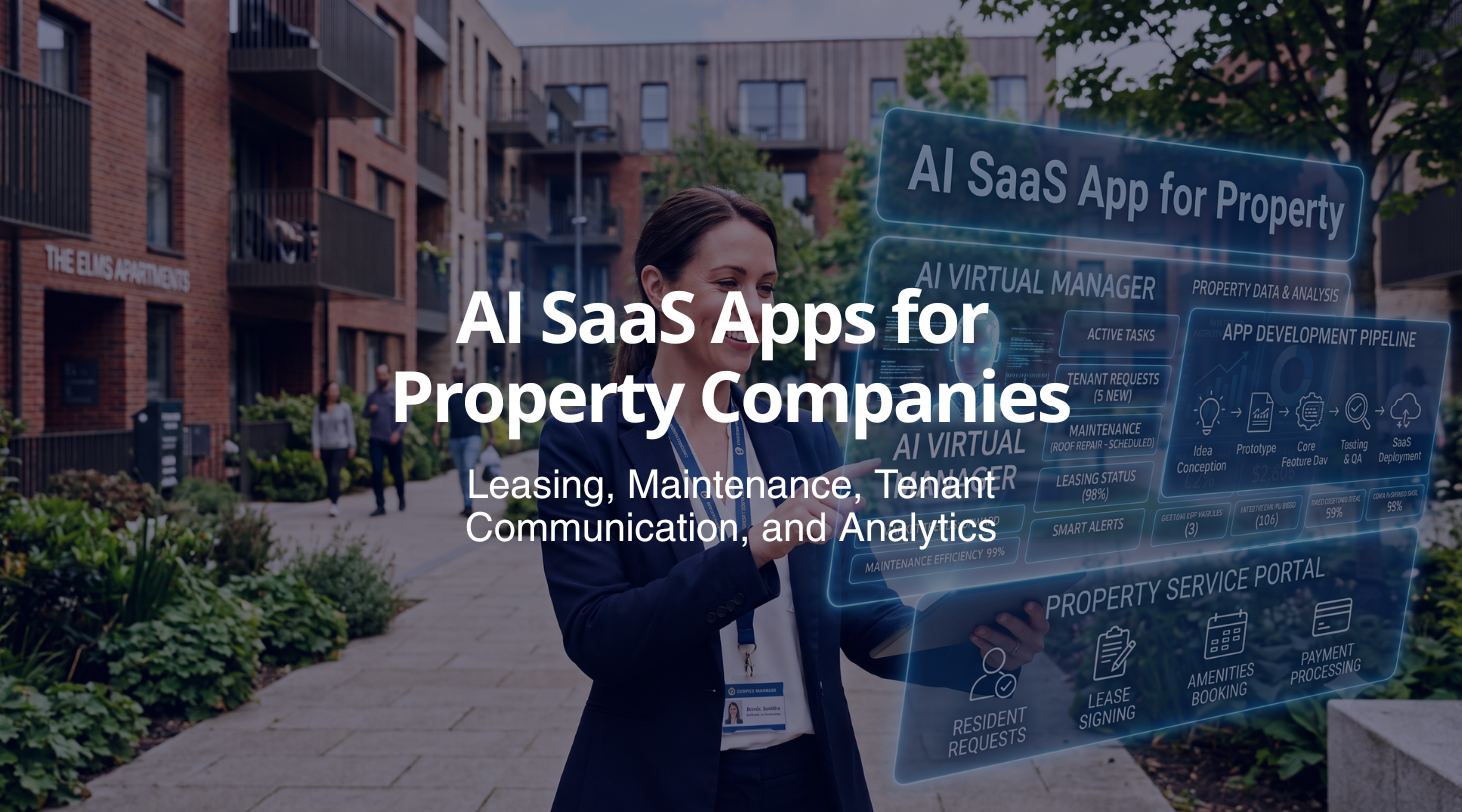 AI SaaS App Development for Property Management Companies
